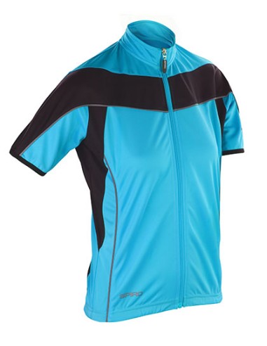 R-S188F-Womens Bikewear Full Zip Performance Top